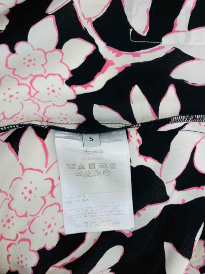 Pre - loved VALENTINO Pyjama White w/ Black & Pink Printed Shirt at Reems Closet