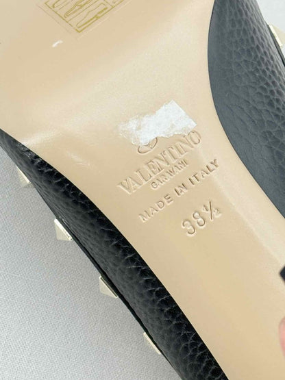 Pre - loved VALENTINO Rockstud Black Size EU 38.5 Pumps at Reems Closet