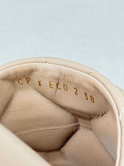 Pre - loved VALENTINO Roman Stud Beige Size EU 38 Slides at Reems Closet