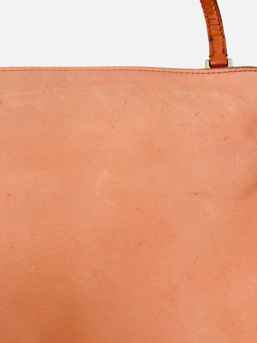 Pre - loved VALENTINO Slouch Peach Crossbody at Reems Closet