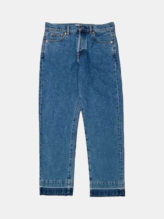 VALENTINO Straight Leg Blue Jeans