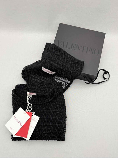 Pre - loved VALENTINO Toile Iconographe Black Size Small Bodysuit at Reems Closet