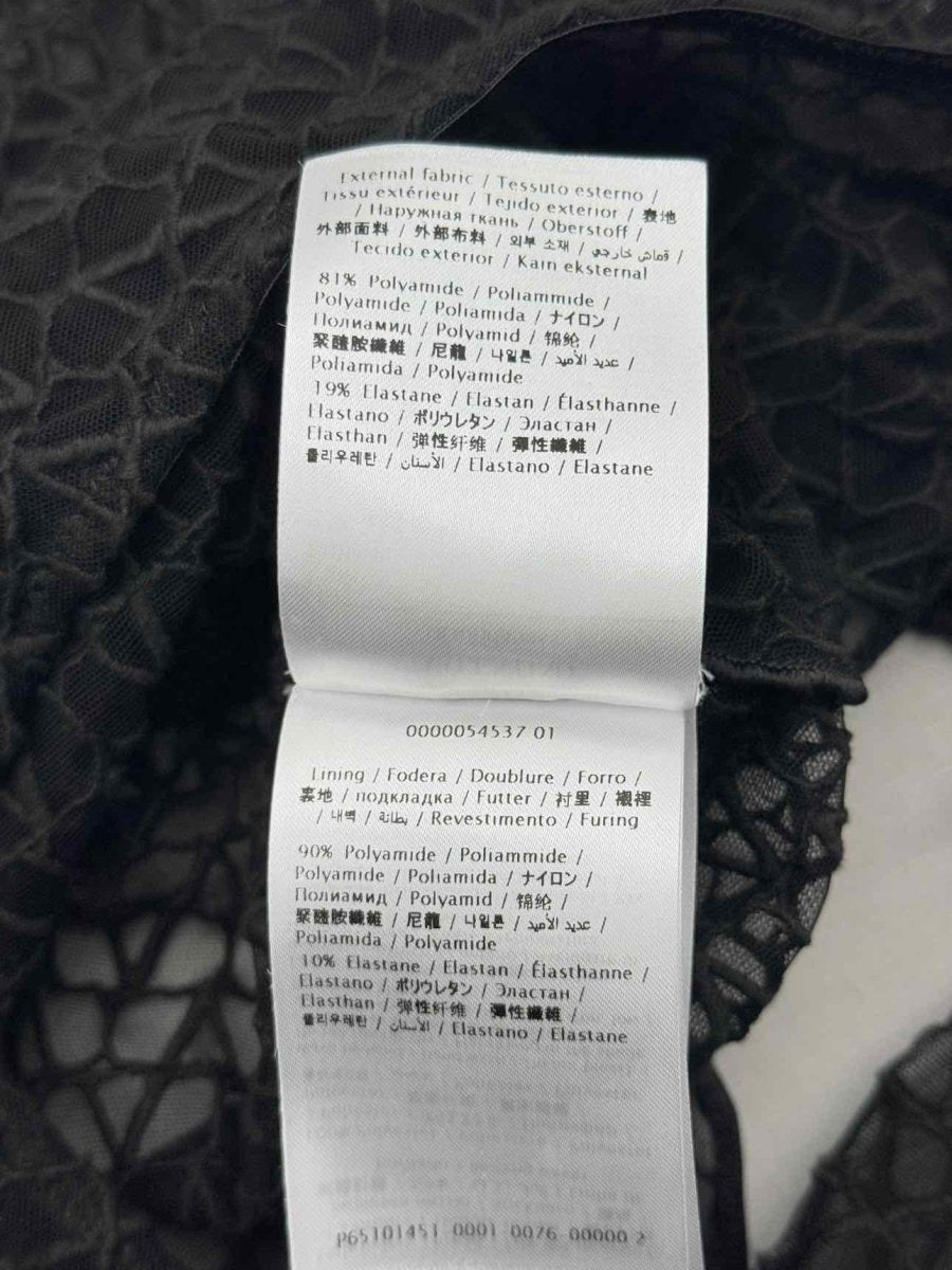 Pre - loved VALENTINO Toile Iconographe Black Size Small Bodysuit at Reems Closet