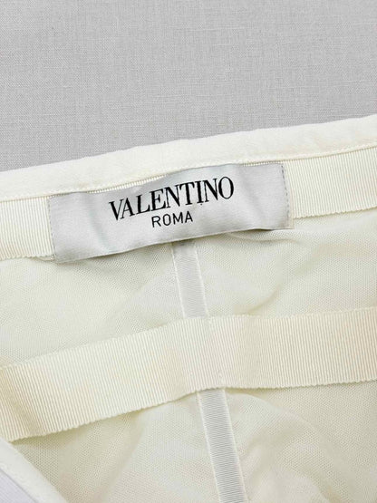 Pre-loved VALENTINO White Size US 6 Long Dress at Reems Closet