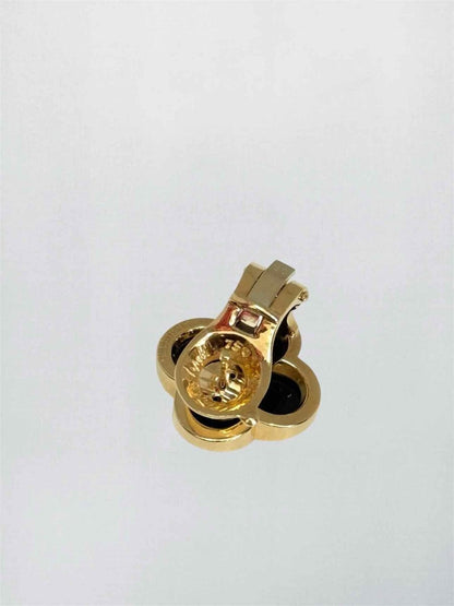 Pre-loved VAN CLEEF & ARPELS onyx 2pc Set at Reems Closet