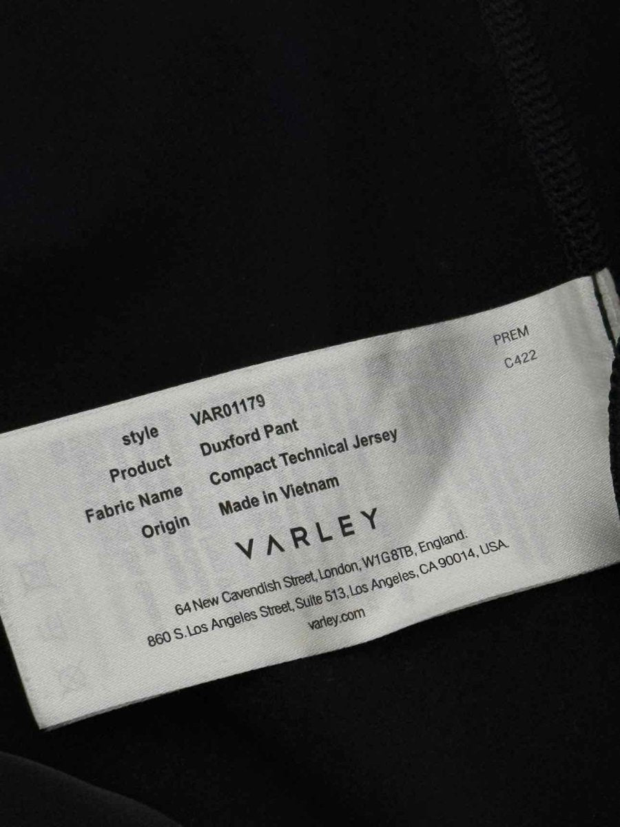 Pre-loved VARLEY Duxford Black Size Medium Pants at Reems Closet