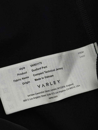Pre-loved VARLEY Duxford Black Size Medium Pants at Reems Closet
