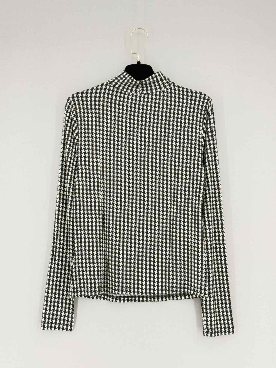 Pre - loved VERONICA BEARD Black & White Checked Size Medium Top at Reems Closet