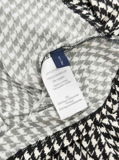 Pre - loved VERONICA BEARD Black & White Checked Size Medium Top at Reems Closet