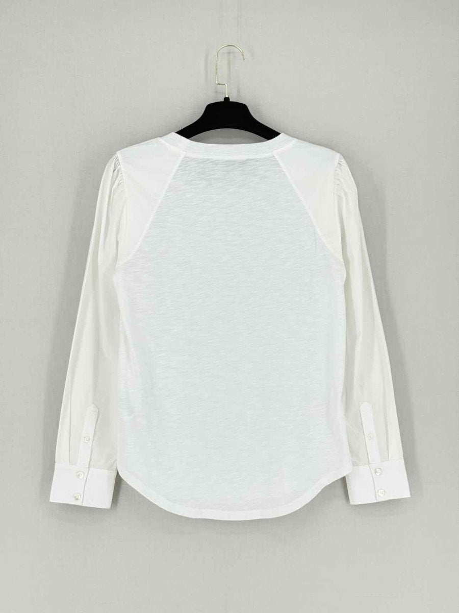 Pre - loved VERONICA BEARD Jeans White Size Small Top at Reems Closet