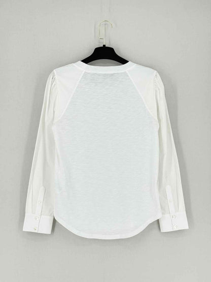 Pre - loved VERONICA BEARD Jeans White Size Small Top at Reems Closet