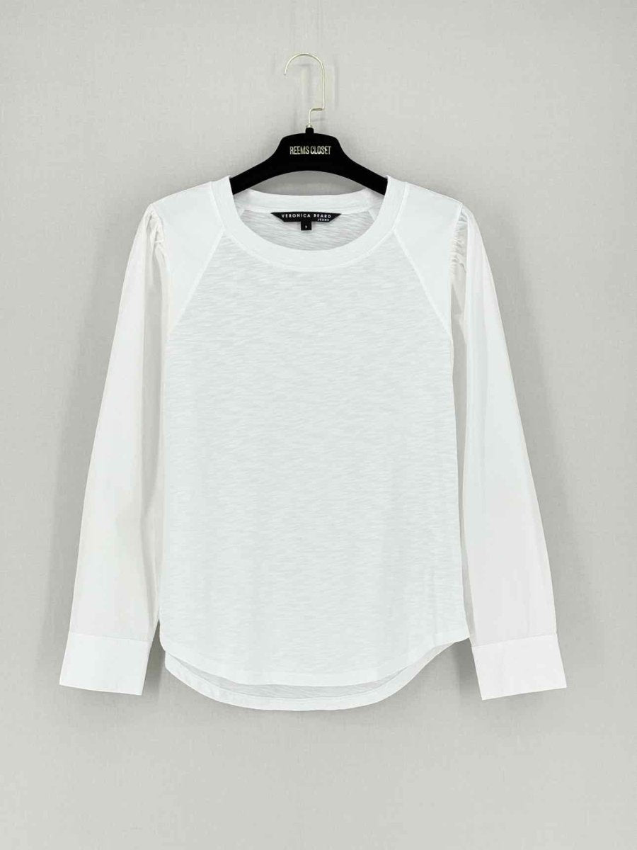 Pre - loved VERONICA BEARD Jeans White Size Small Top at Reems Closet