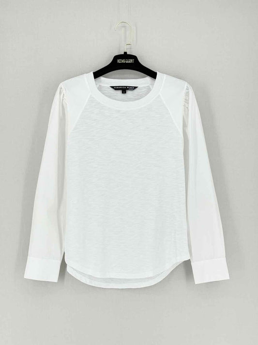 Pre - loved VERONICA BEARD Jeans White Size Small Top at Reems Closet