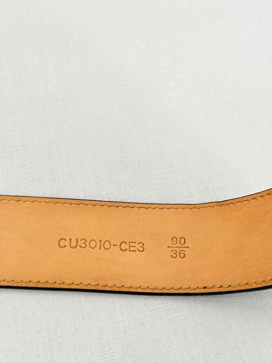 Pre - loved VERSACE Black Belt at Reems Closet