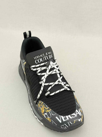 Pre - loved VERSACE Black Size EU 9 Sneakers at Reems Closet