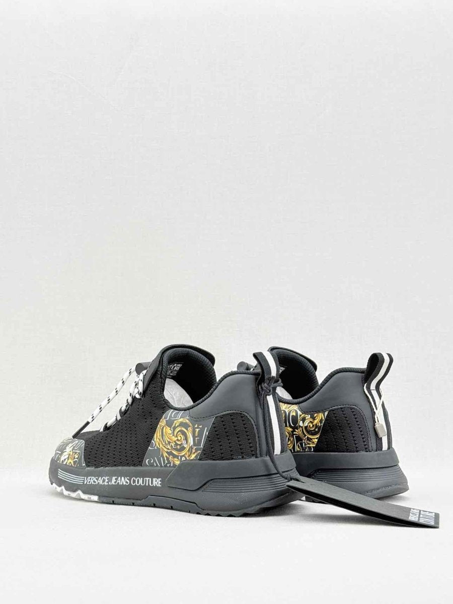 Pre - loved VERSACE Black Size EU 9 Sneakers at Reems Closet