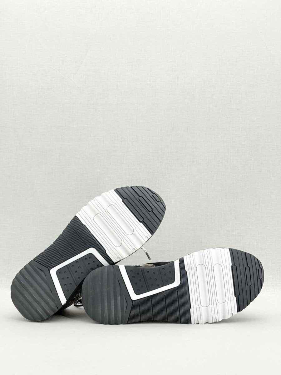 Pre - loved VERSACE Black Size EU 9 Sneakers at Reems Closet