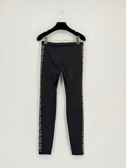 Pre - loved VERSACE Black Size Small Pants at Reems Closet