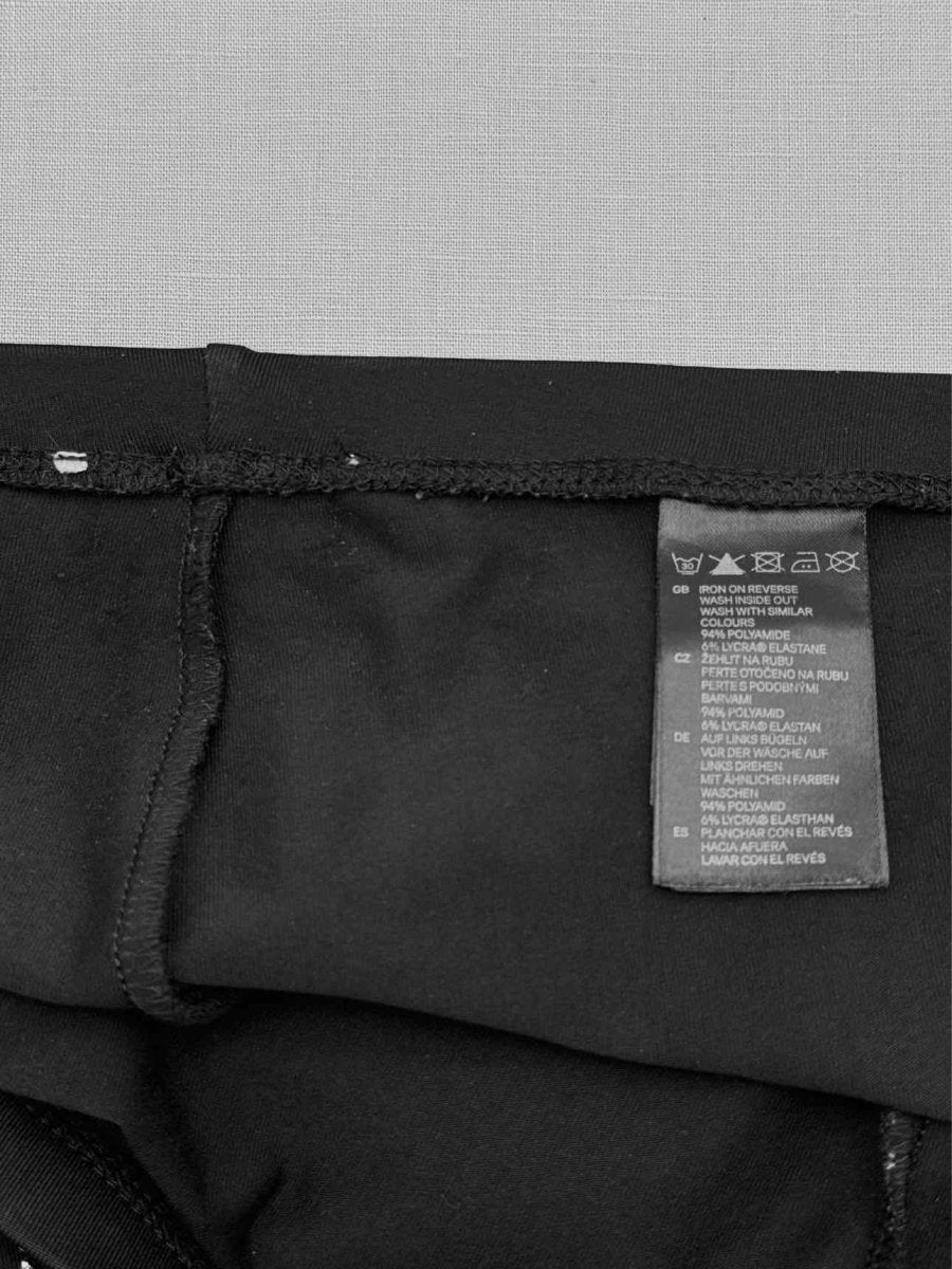 Pre - loved VERSACE Black Size Small Pants at Reems Closet