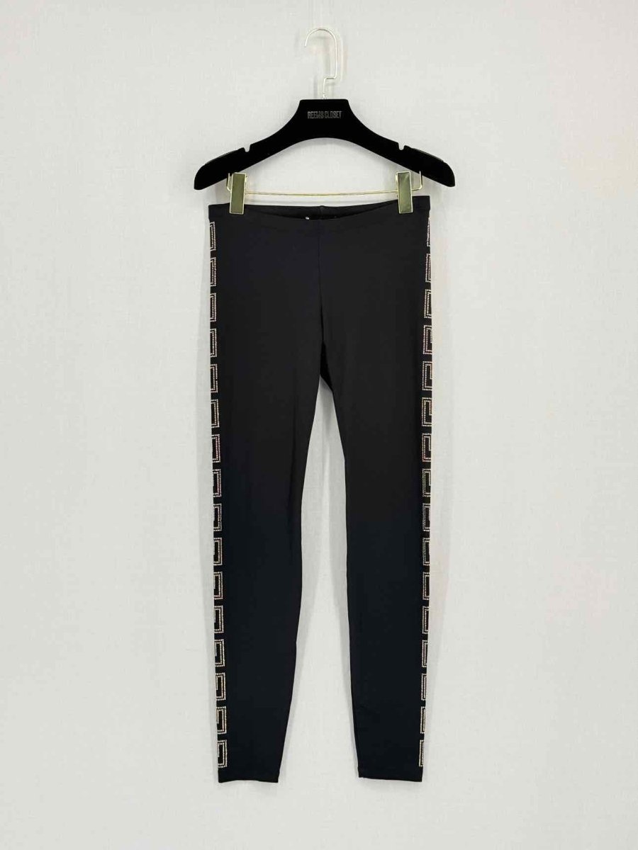 Pre - loved VERSACE Black Size Small Pants at Reems Closet