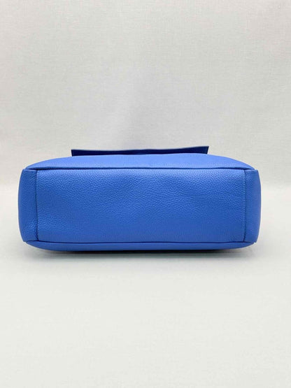 Pre-loved VERSACE COLLECTION Blue Top Handle at Reems Closet