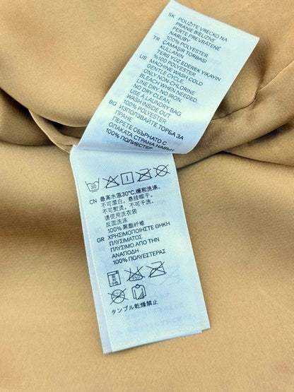 Pre - loved VERSACE Gold Size US 6 Short Dress at Reems Closet