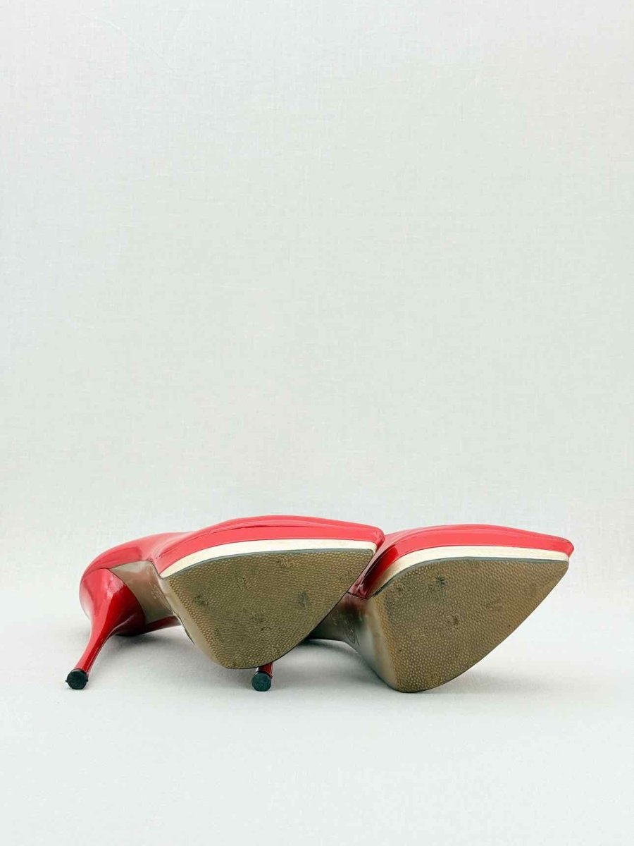 Pre - loved VERSACE Red Size EU 38 Pumps at Reems Closet