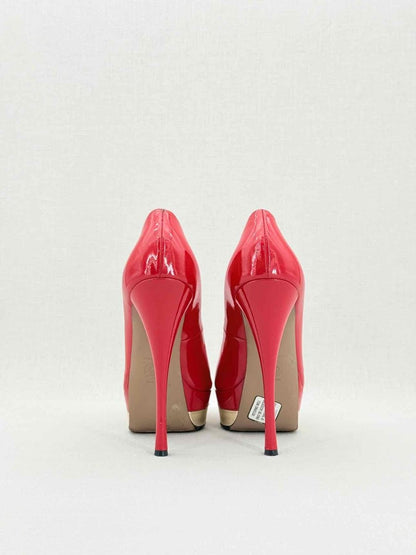 Pre - loved VERSACE Red Size EU 38 Pumps at Reems Closet