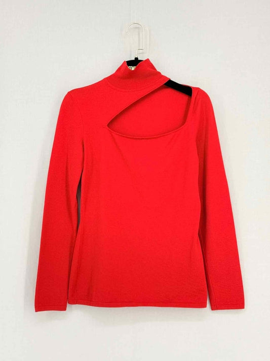 Pre - loved VERSACE Red Size US 4 Top at Reems Closet