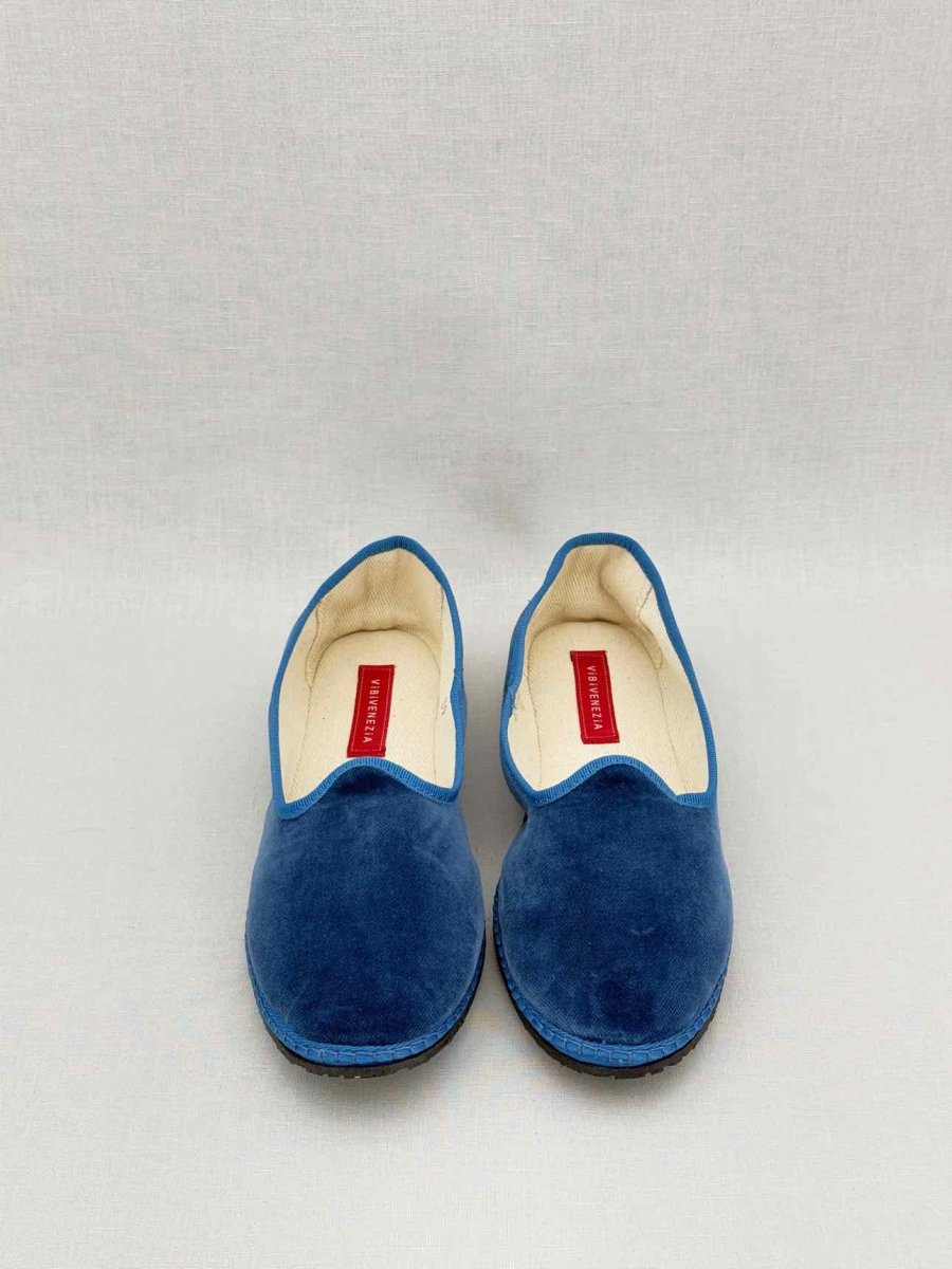 Pre - loved VIBI VENEZIA Blue Size EU 39 Ballet Flats at Reems Closet