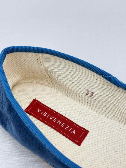 Pre - loved VIBI VENEZIA Blue Size EU 39 Ballet Flats at Reems Closet