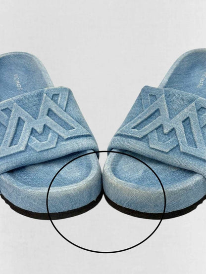 Pre - loved VIC MATIE Blue Size EU 37 Sandals at Reems Closet