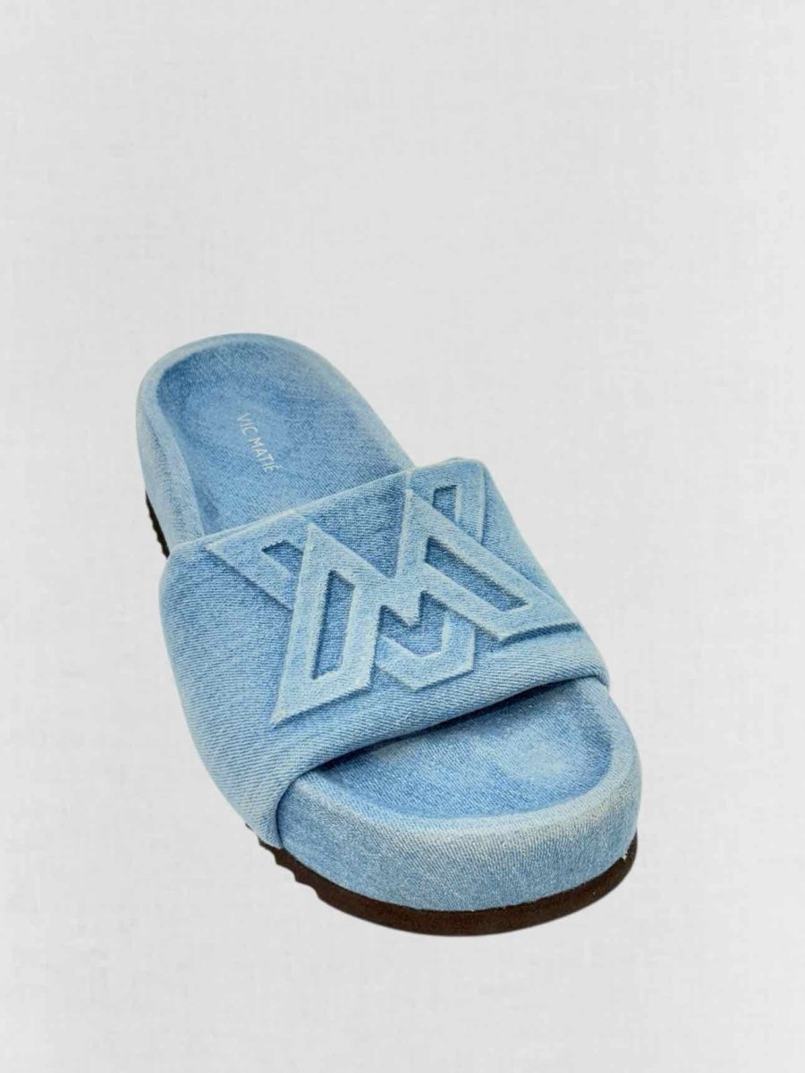 Pre - loved VIC MATIE Blue Size EU 37 Sandals at Reems Closet