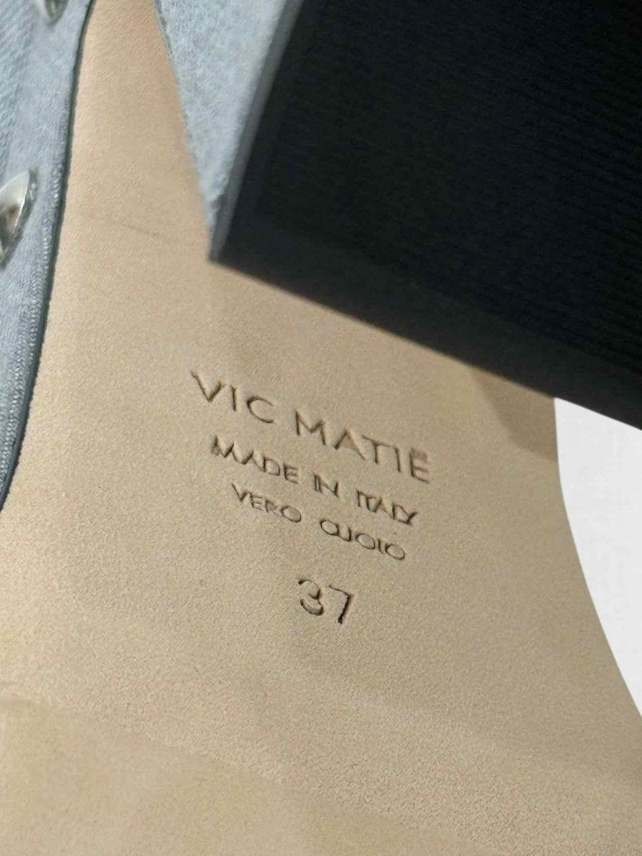 Pre - loved VIC MATIE Grey Size EU 37 Heeled Sandals at Reems Closet