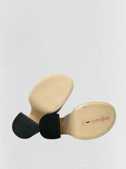 Pre - loved VIC MATIE Grey Size EU 37 Heeled Sandals at Reems Closet