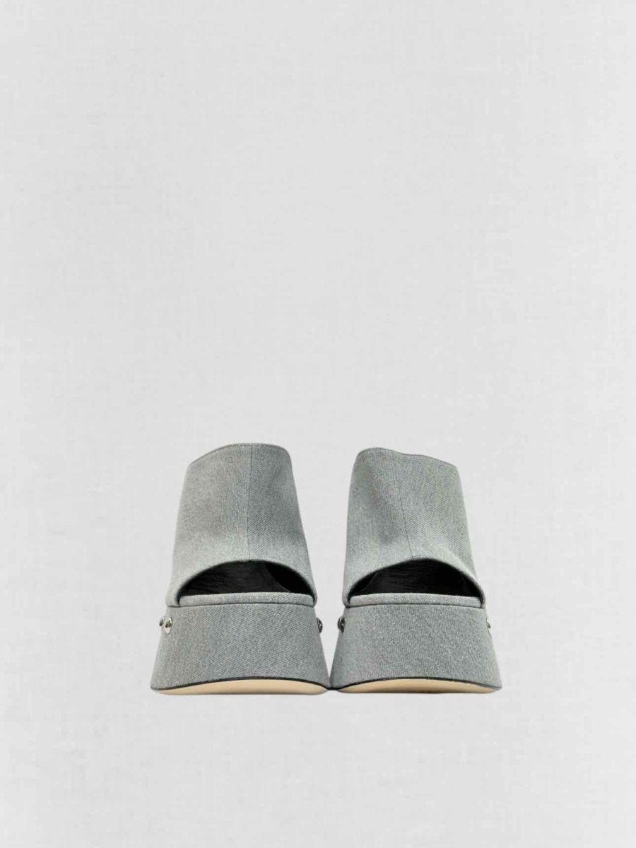 Pre - loved VIC MATIE Grey Size EU 37 Heeled Sandals at Reems Closet