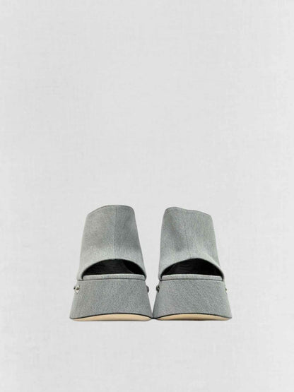 Pre - loved VIC MATIE Grey Size EU 37 Heeled Sandals at Reems Closet