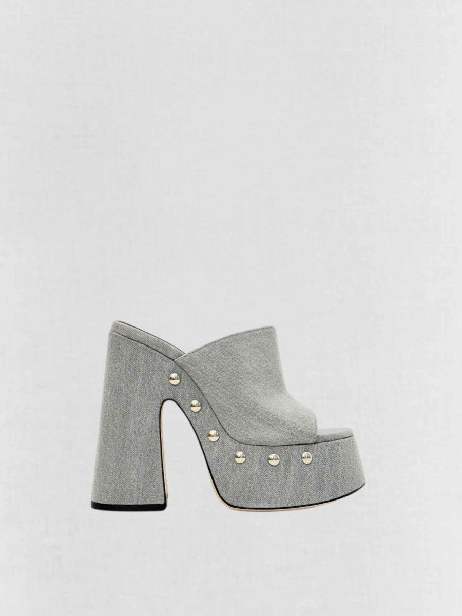 Pre - loved VIC MATIE Grey Size EU 37 Heeled Sandals at Reems Closet