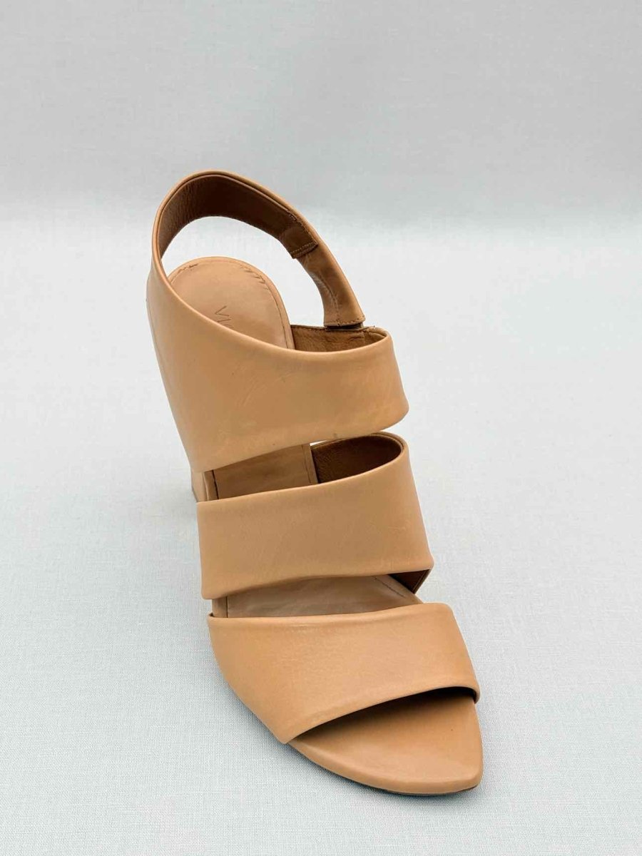 Pre-loved VIC MATIE Tan Size EU 37 Heeled Sandals at Reems Closet