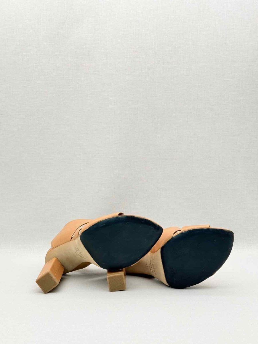 Pre-loved VIC MATIE Tan Size EU 37 Heeled Sandals at Reems Closet
