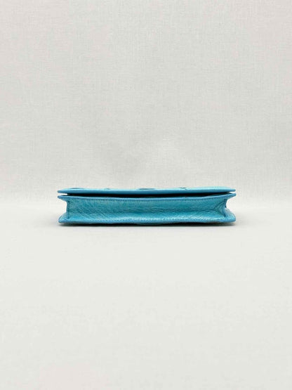 Pre-loved VICTOR HUGO Tortoise Clutch at Reems Closet
