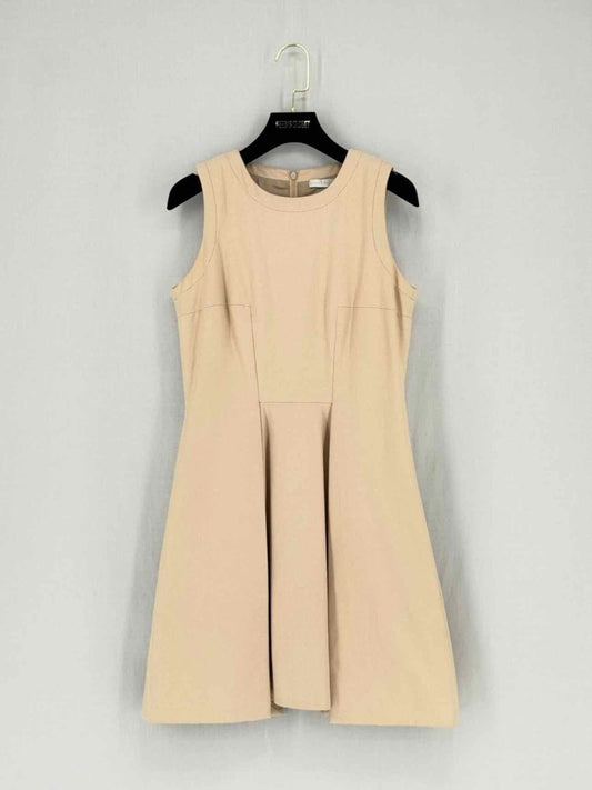 Pre - loved VICTORIA BECKHAM Beige Size US 4 Short Dress at Reems Closet