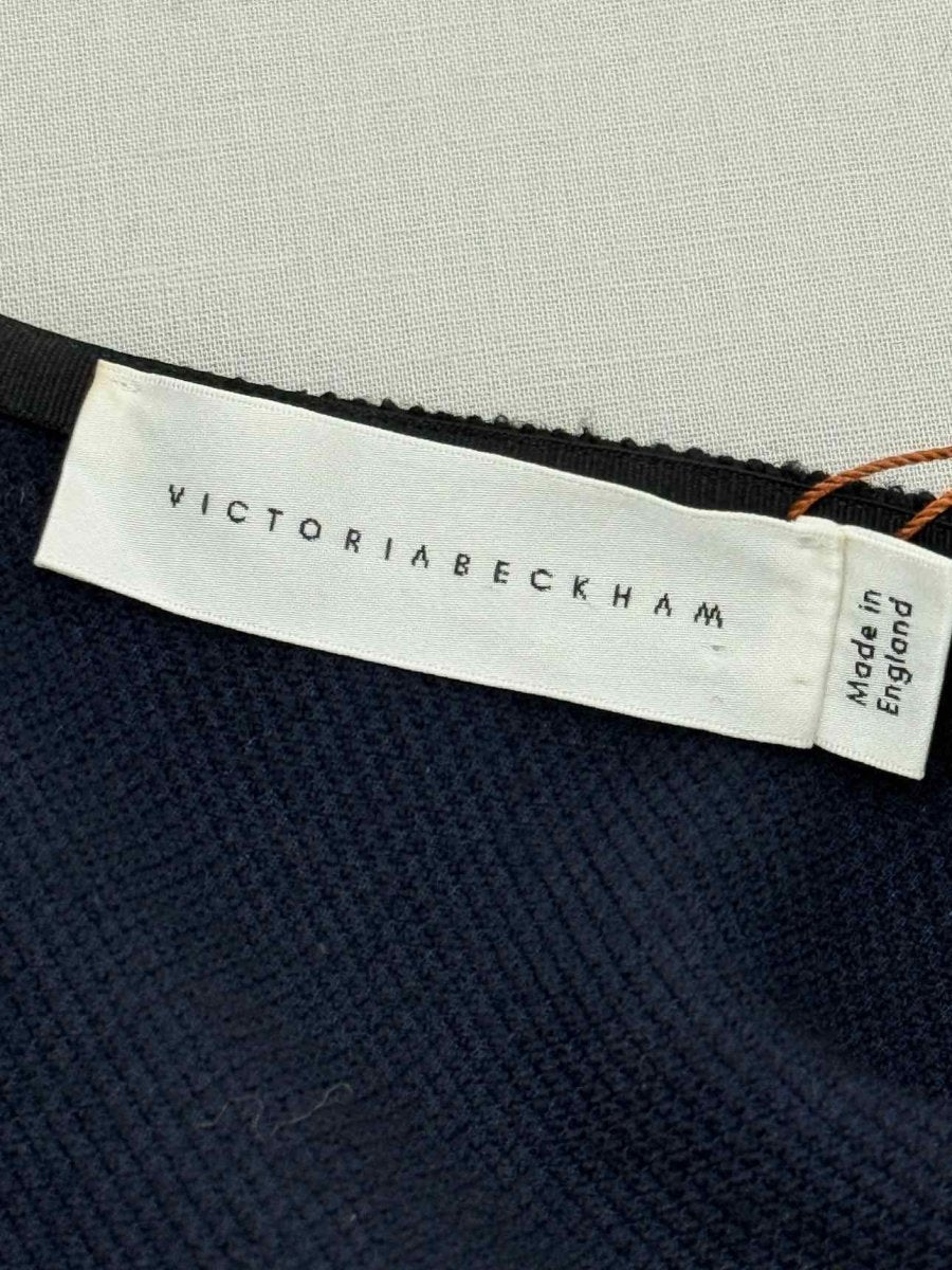 Pre - loved VICTORIA BECKHAM Black Size US 6 Midi Dress at Reems Closet