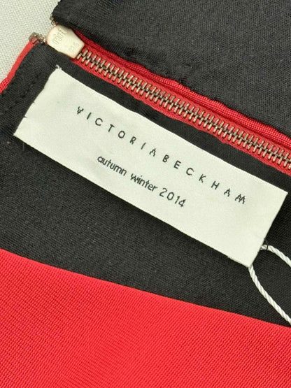 Pre - loved VICTORIA BECKHAM Red Size US 2 Midi Dress at Reems Closet