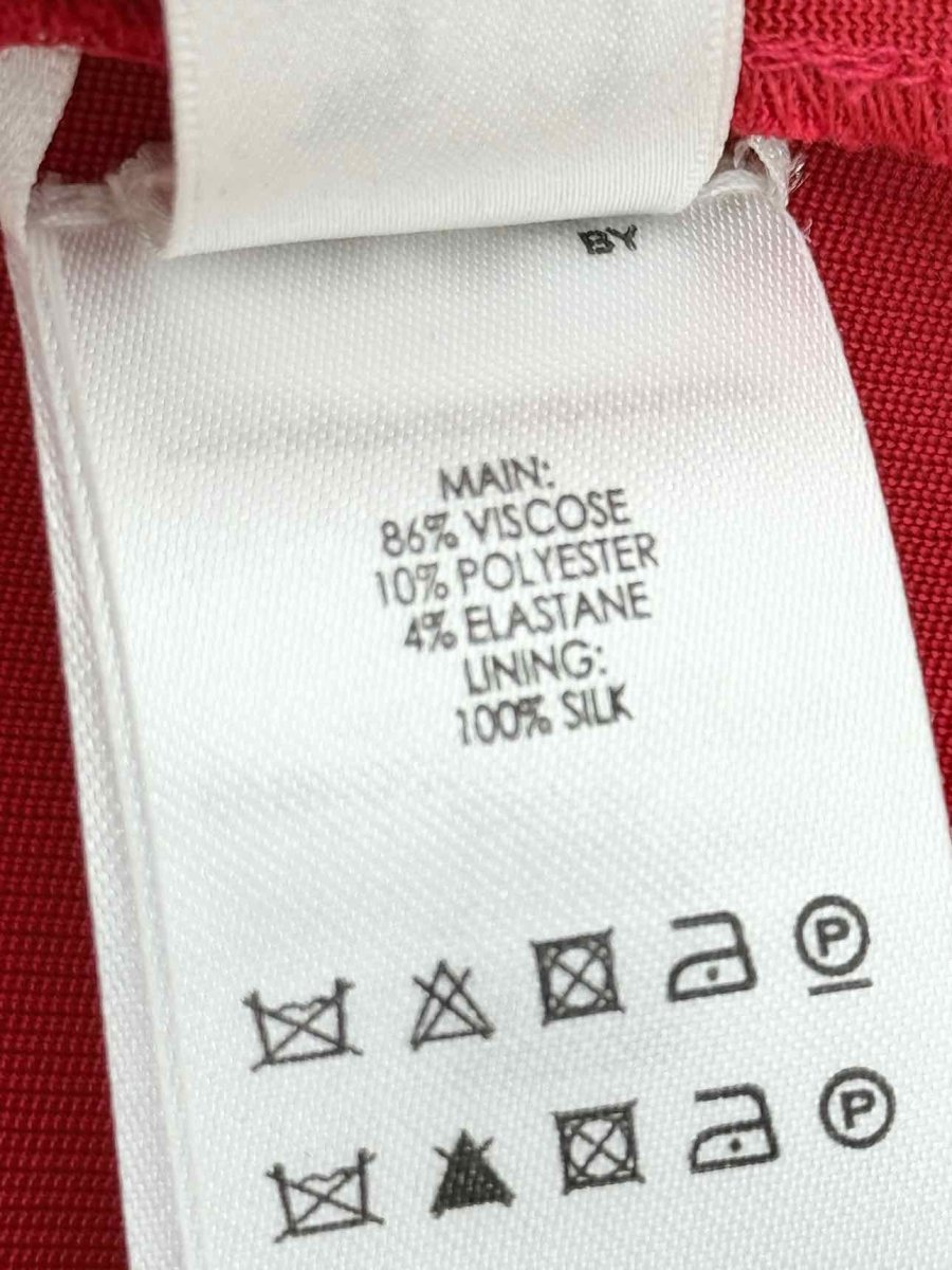 Pre - loved VICTORIA BECKHAM Red Size US 2 Midi Dress at Reems Closet