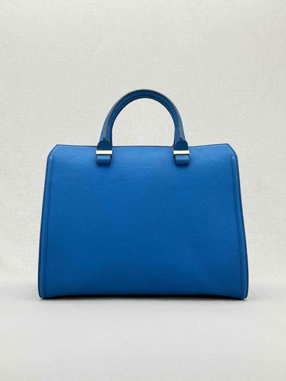 Pre - loved VICTORIA BECKHAM Victoria Blue Tote Bag at Reems Closet