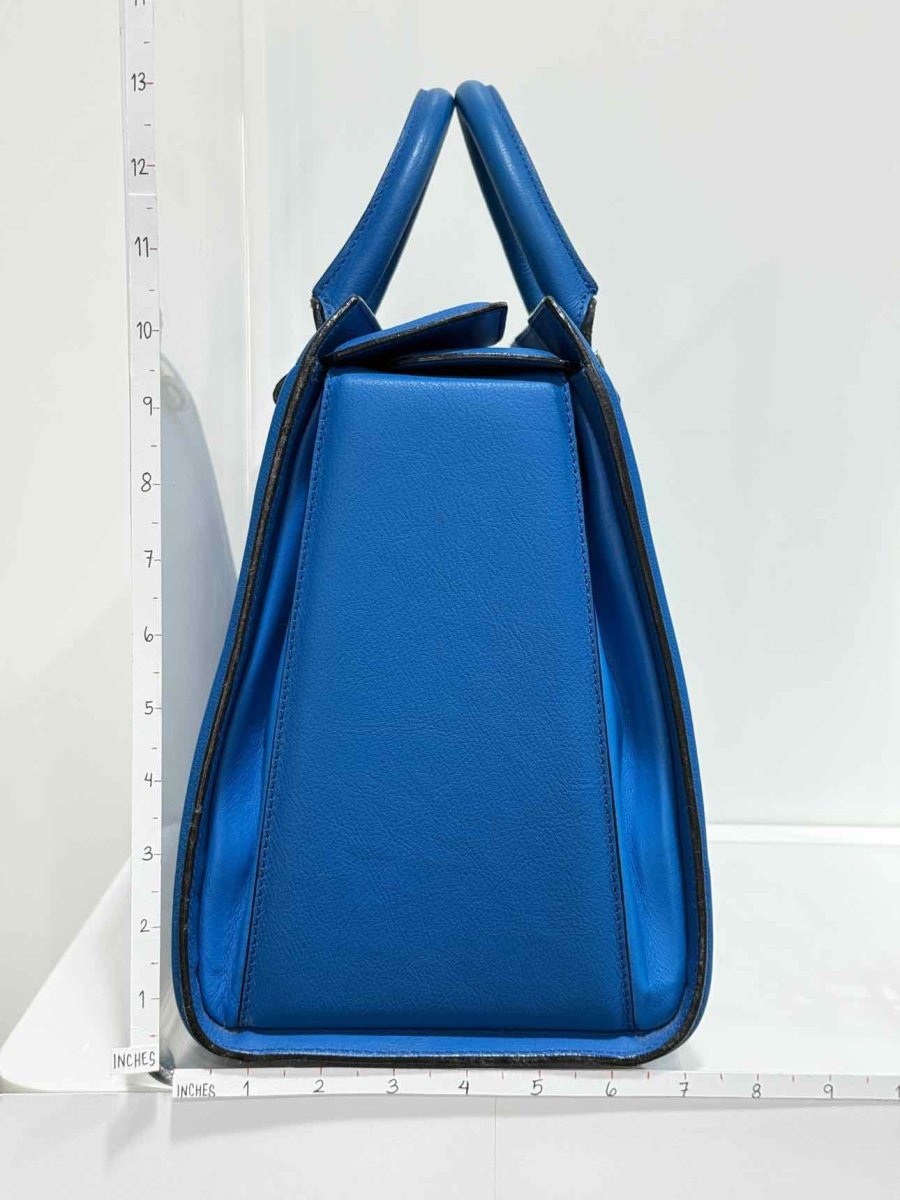 Pre - loved VICTORIA BECKHAM Victoria Blue Tote Bag at Reems Closet
