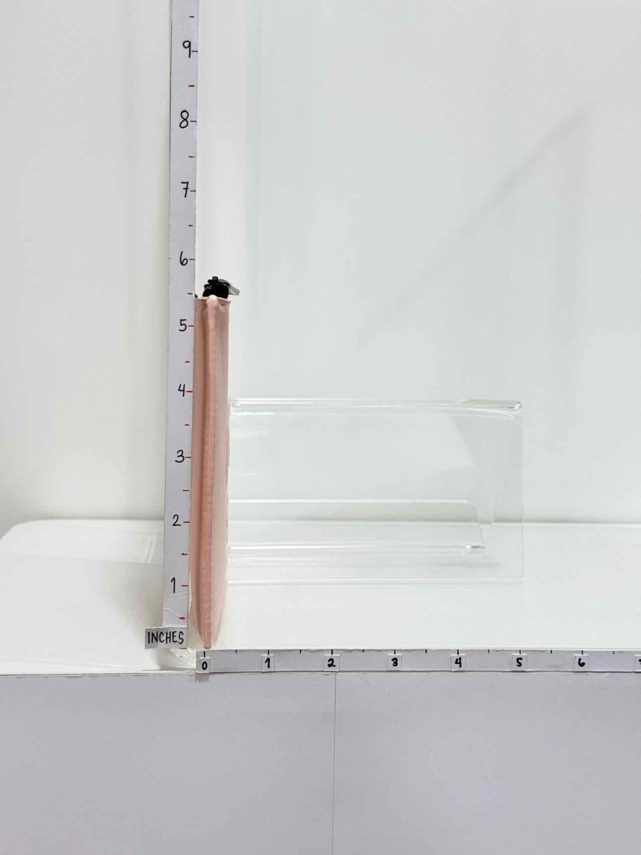 Pre-loved VIKTOR&ROLF Pale Pink Logo Pouch at Reems Closet