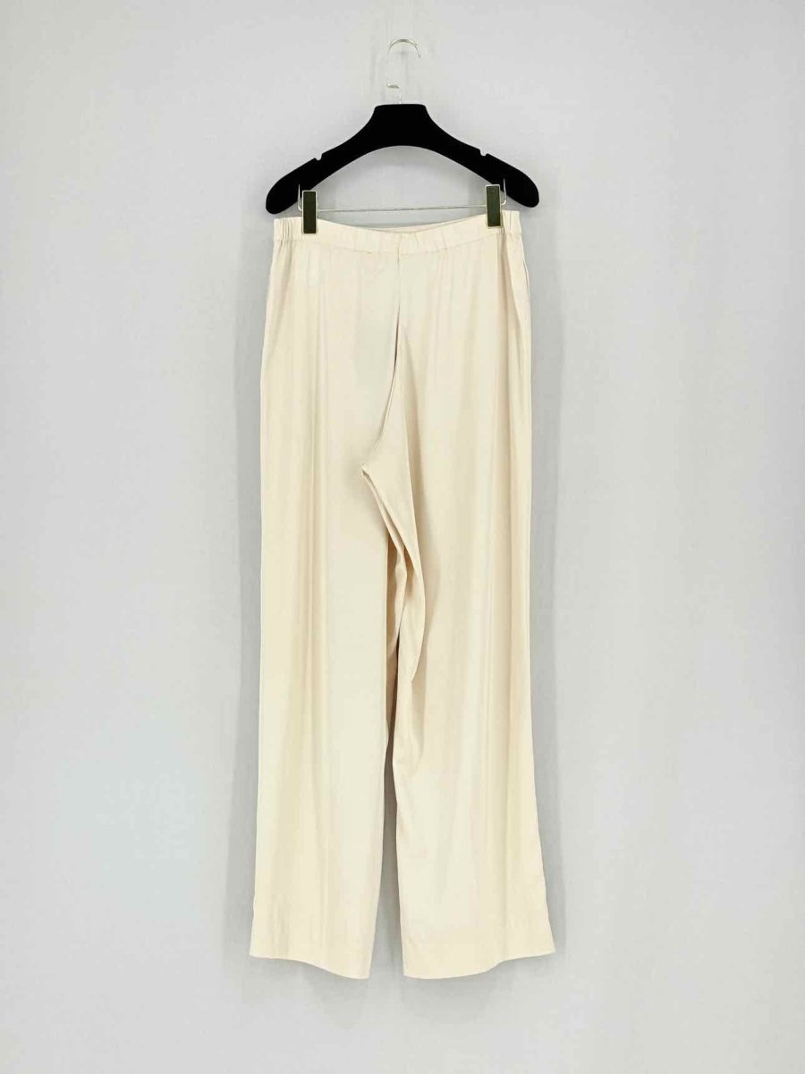 Pre - loved VINCE Beige Pleated Size Large Pants at Reems Closet