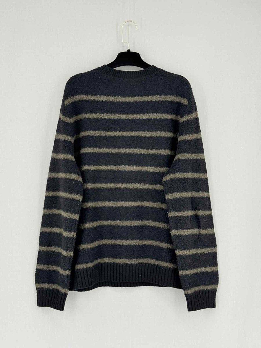Pre - loved VINCE Black & Brown Striped Size XLarge Jumper at Reems Closet